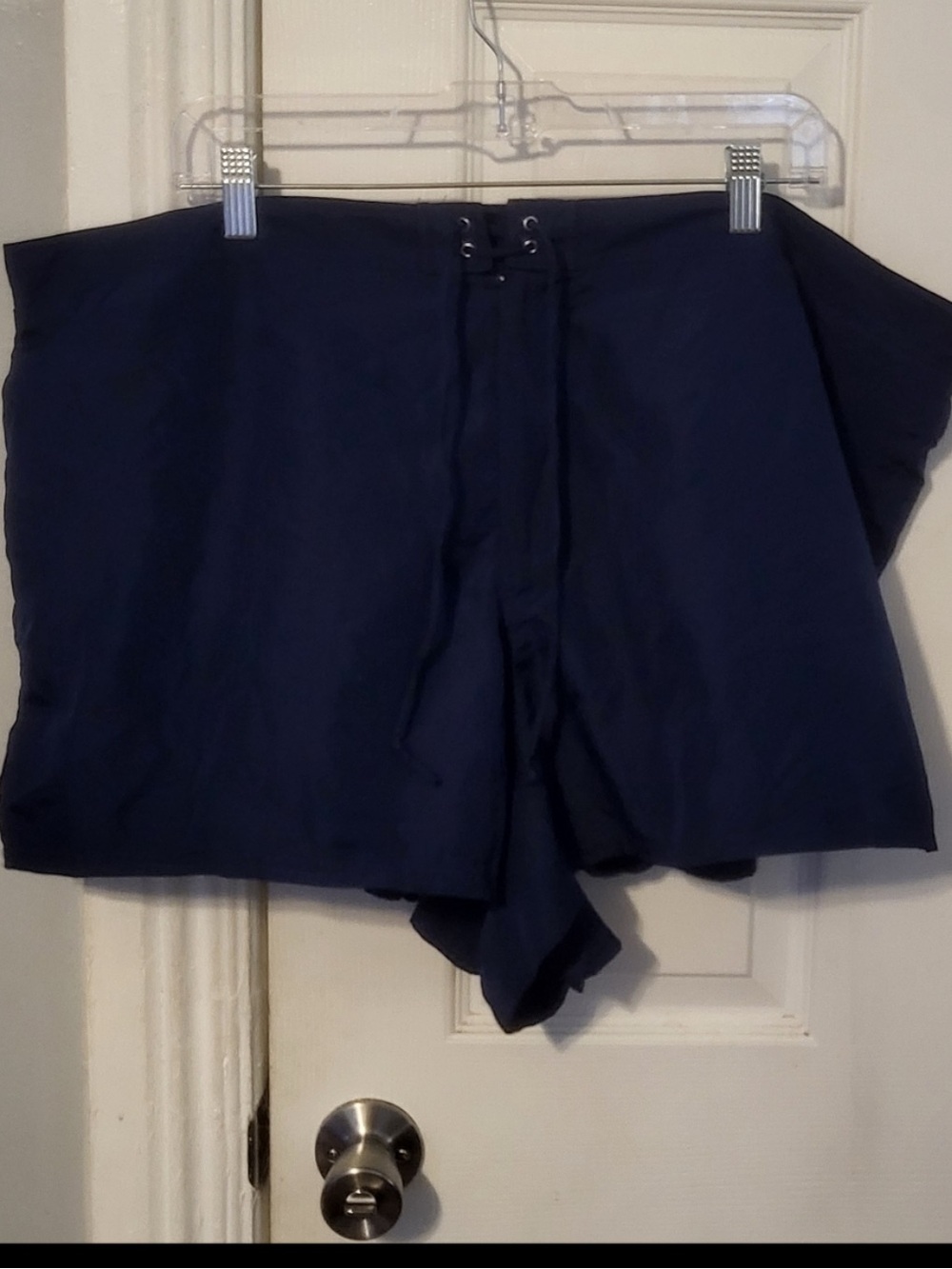 Athletech Navy Lined Swim Permormance Shorts